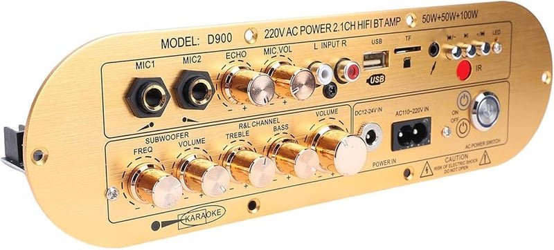 لوحة مكبر الصوت TPA3116 2.1 قناة 50 واط 50 واط 100 واط مضخم طاقة HiFi مع قابس أمريكي - Image 1